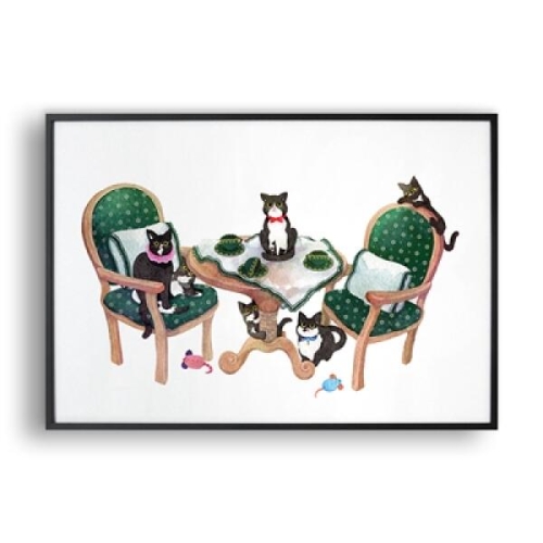 올뉴프레임 Teatime 일러스트 액자