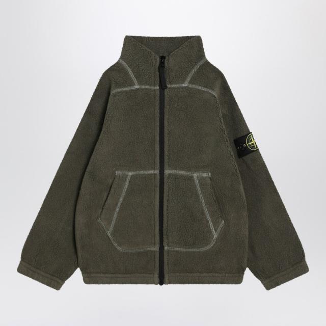 스톤아일랜드 Military green terry cloth sweatshirt 6100008S0181/XL STONE-V0054 62.._이미지