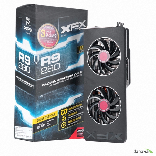 XFX �󵥿� R9 280 GHOST 2.0 D5 3GB
