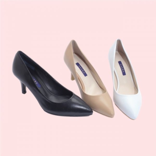 세라 여성 여자 우먼스 소가죽 레더 포인티드 토 펌프스 S20P515 3컬러 7CM 4415352