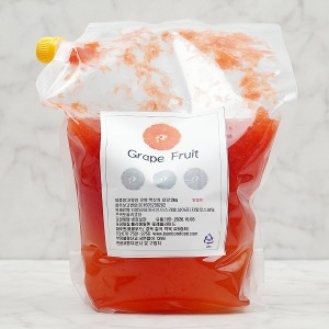 봄봄푸드 수제 자몽청 알갱이 500g (2개)_이미지
