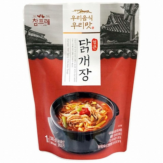 참프레 얼큰 닭개장 500g (1개)_이미지