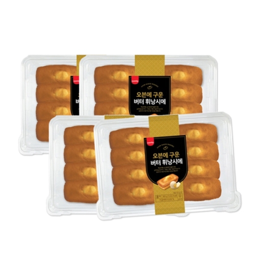 오븐에구운버터휘낭시에 360g 4개
