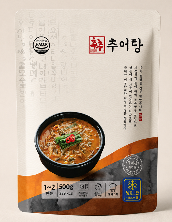조방식품 추추 추어탕 500g (4개)_이미지