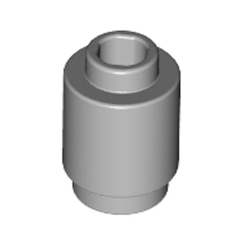 레고 부품 원형 브릭 Light Bluish Gray Brick Round 1 x 1 Open Stud 4211412 3062b_이미지