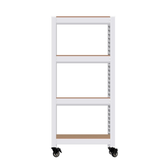 영진산업 홈던트하우스 4단 이동식 앵글선반 800x300 (150cm(높이))