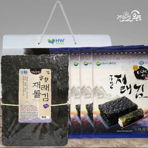 완도 지주식 명품 곱창 재래돌김세트 2호이미지입니다. 누르면 해당 게시물로 새창이동합니다.