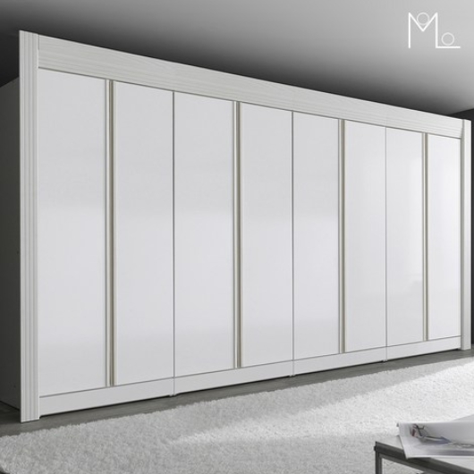 에이런 밀키화이트 12자 옷장세트 3440