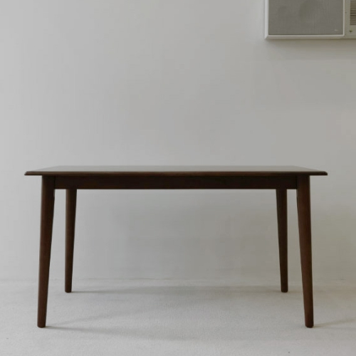 자야캠핑 포르보 월넛 천연 원목 직사각 식탁 1600