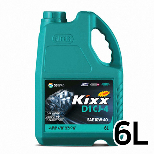 GS칼텍스 킥스 D1 CJ-4 10W40 6L (1개)_이미지