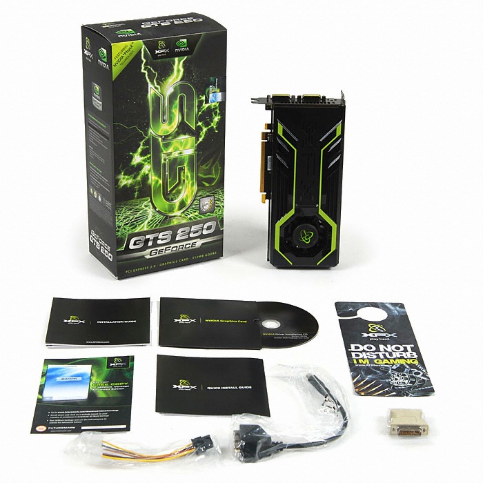 XFX ������ GTS250 512MB ������