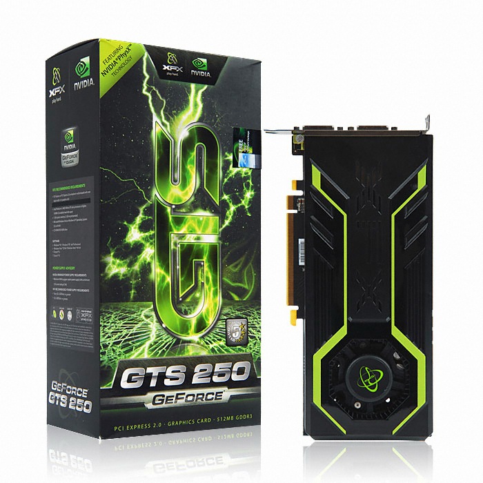 XFX 지포스 GTS250 512MB 유니텍_이미지