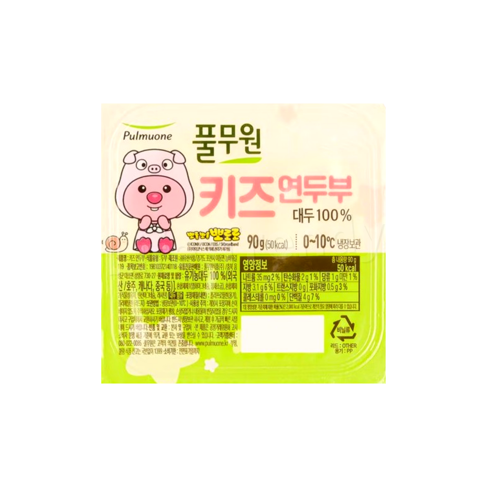 풀무원 뽀로로 키즈 연두부 90g (1개)