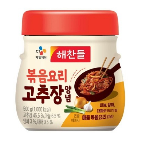  해찬들 볶음요리 고추장양념 500g [5개]