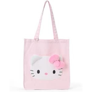 606375 아이 러브 헬로 키티 토트백 핑크