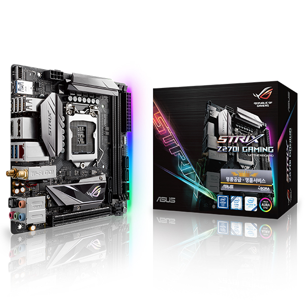 ASUS ROG STRIX Z270I GAMING 아이보라