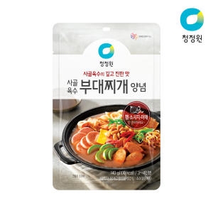  청정원 고메레시피 사골육수 부대찌개 양념 140g [1개]