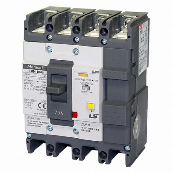 LS산전 누전차단기 EBN 104C 75A