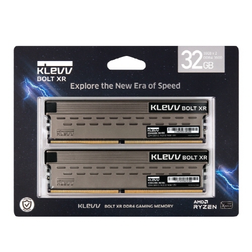 ESSENCORE KLEVV DDR4-3600 CL18 BOLT XR 패키지 (32GB(16Gx2))