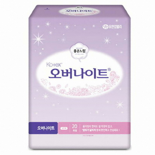 좋은느낌 코텍스 오버나이트 20개[4팩(80개)]