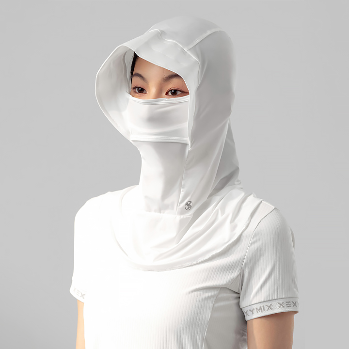 젝시믹스 UV 쉴드 풀커버 쿨링 후드 마스크이미지입니다. 누르면 해당 게시물로 새창이동합니다.