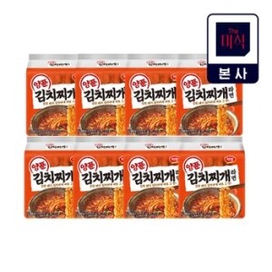 하림 양푼 <b>김치</b>찌개 <b>라면</b> 112g
