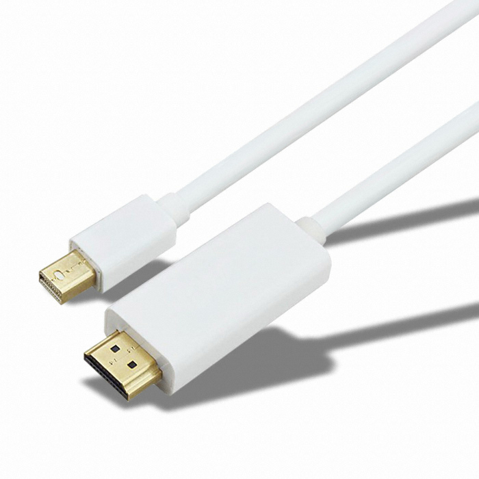 CABLEMATE Mini DisplayPort 1.2 to HDMI 케이블 (MH202, 2m)_이미지