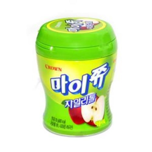 크라운제과 마이쮸 자일리톨 사과 110g (1개)_이미지