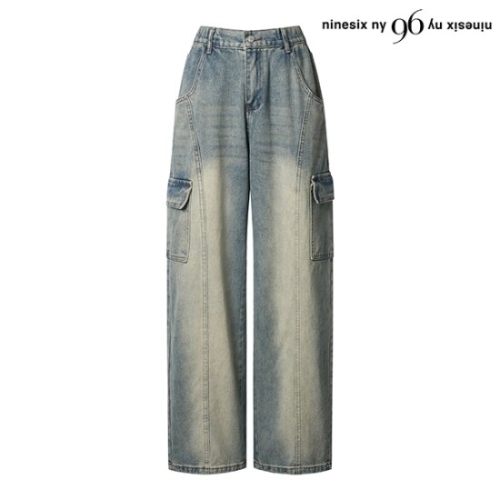 96NY 카고 데님 팬츠 NO4TA005L0