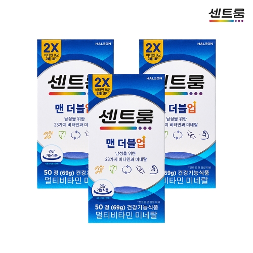 센트룸 맨 더블업 멀티비타민 미네랄 50정 (3개)