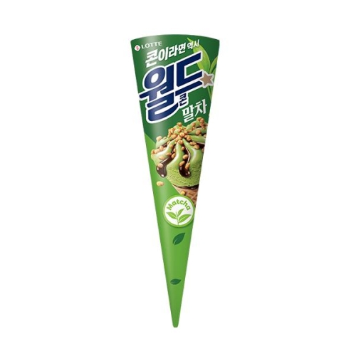 롯데제과 월드콘 말차 160ml (32개)