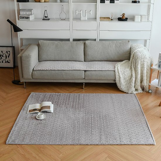 쇼핑스토리 파우제 로즈메리 극세사 카페트 (230x170cm)_이미지