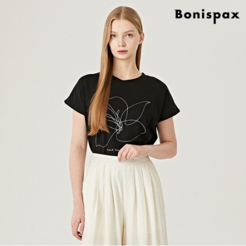 패션플랫폼 보니스팍스 라운드 반팔 티셔츠 XO2LW026L0