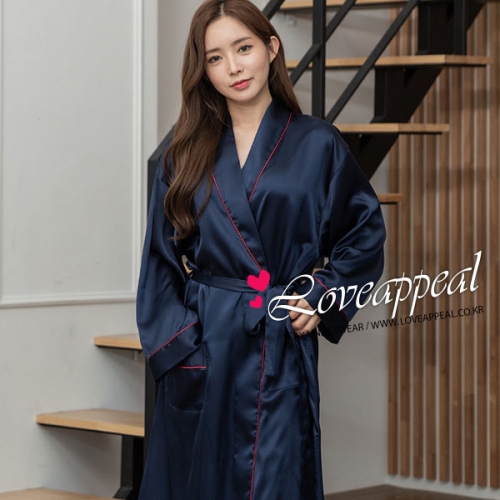 러브어필 레드 파이핑포인트 무지 럭셔리 커플 로브가운 WSG9248 MSG9248 골프_이미지