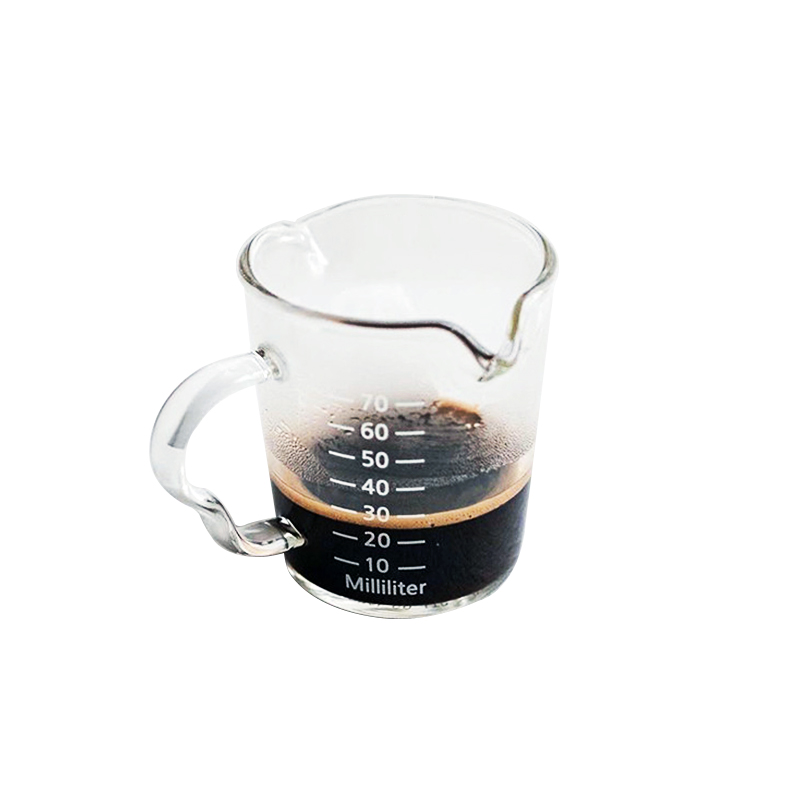 칼딘 내열유리 더블 푸어링 핸들 샷잔 90ml