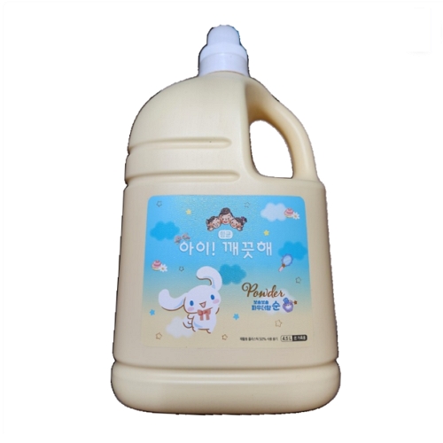 아이깨끗해 시나모롤 핸드워시 파우더향 리필 4.5L (1개)_이미지