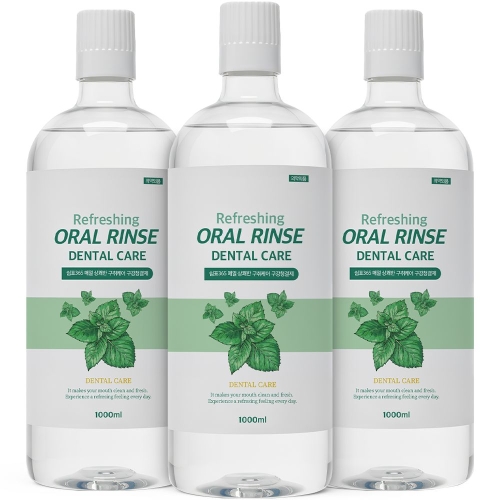 상쾌한 대용량 가글 구강청결제 1000ml