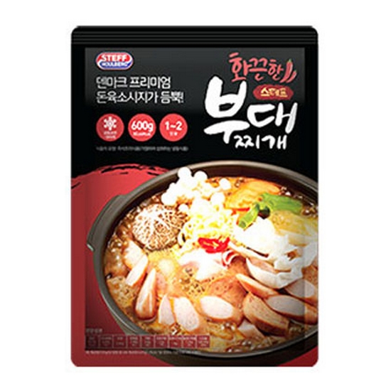 스테프(STEFF) 화끈한 부대찌개 600g (1개)