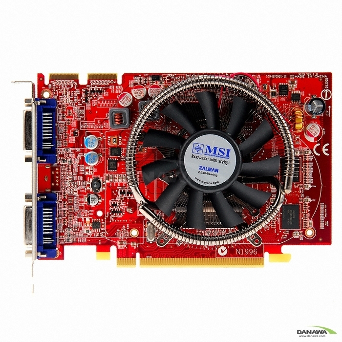 MSI 라데온 HD 4670 R4670-2D512D3 싸이클론 512MB VF9 BLACK PEARL_이미지