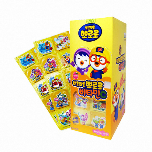 오뚜기 네이처바이 뽀롱뽀롱 뽀로로 비타민C 250정 (1개)