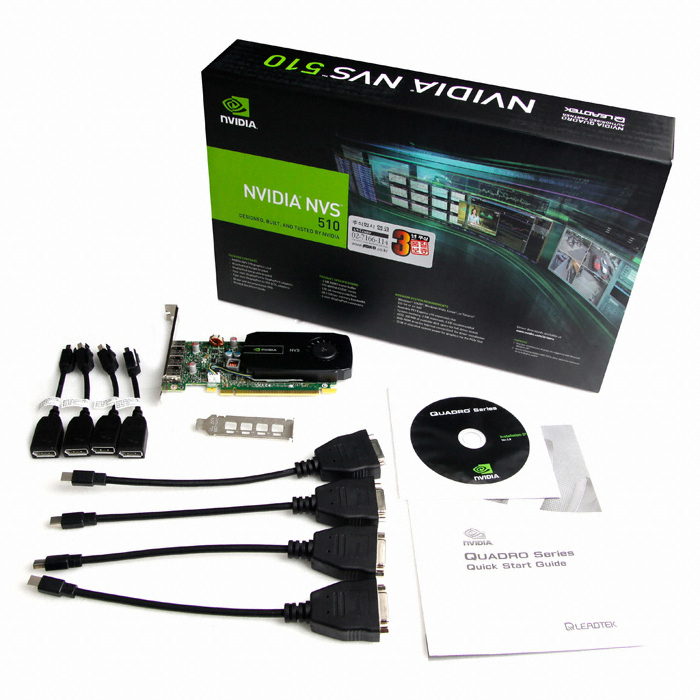 NVIDIA ����� NVS 510 D3 2GB ABKO