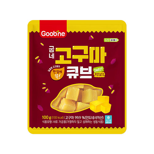 굽네 고구마 큐브 100g (1개)