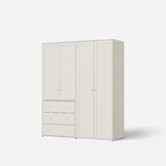 샘키즈 보나 서랍형+행거형 프레임 키큰 옷장세트 1600