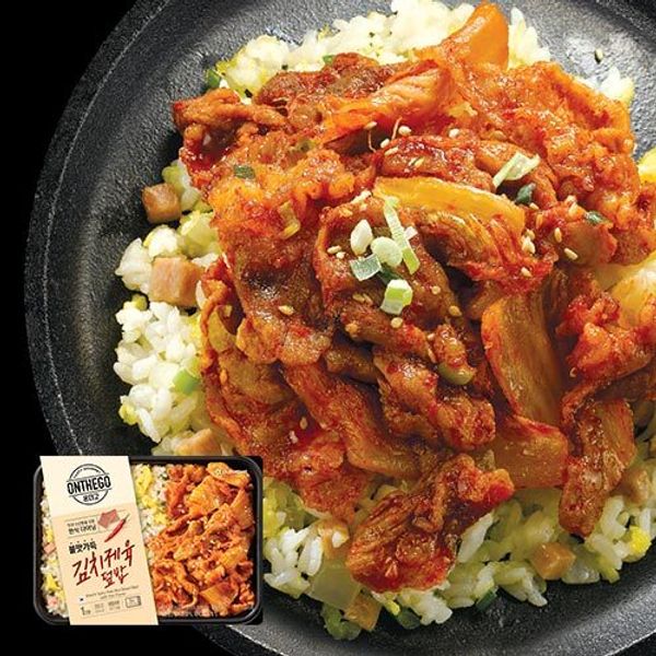 아워홈 온더고 제육김치덮밥 290g (12개)