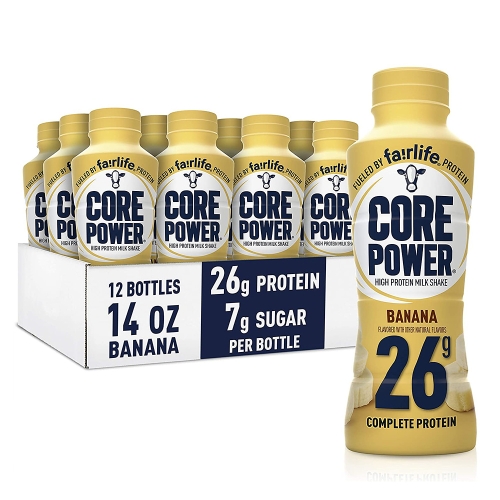 [불명] 코어파워 프로틴 밀크쉐이크 414ml 12팩 퍼포먼스 바닐라 Core Power Protein Shakes 26g , Va..