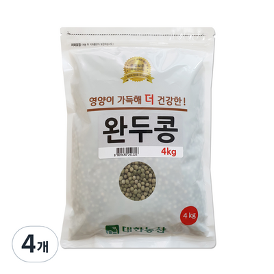 대한농산 완두콩 (4kg,4개)_이미지
