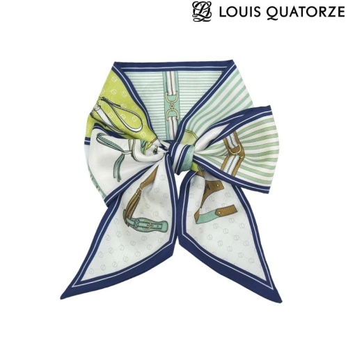 루이까또즈 스카프 2DSM603GR 레테르 방도 실크 스카프 그린_이미지