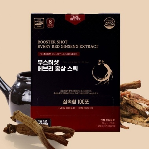  청담 부스터샷 에브리 홍삼스틱 100포 [1개]
