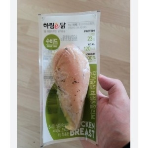 하림 하림이닭 닭가슴살 수비드 바질올리브 115g (6개)