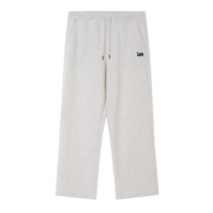 LEE 입점상품 리 트위치 로고 와이드 스웻팬츠 오트밀 LE2403PT21OT_이미지
